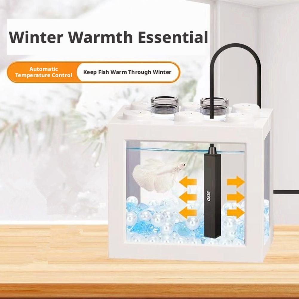 سخان حوض أسماك صغير يعمل بمنفذ - مراجعة Marine Aquarium وسعره